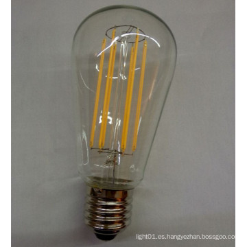 St58 Vintage LED bombilla de iluminación con CE y RoHS aprobación